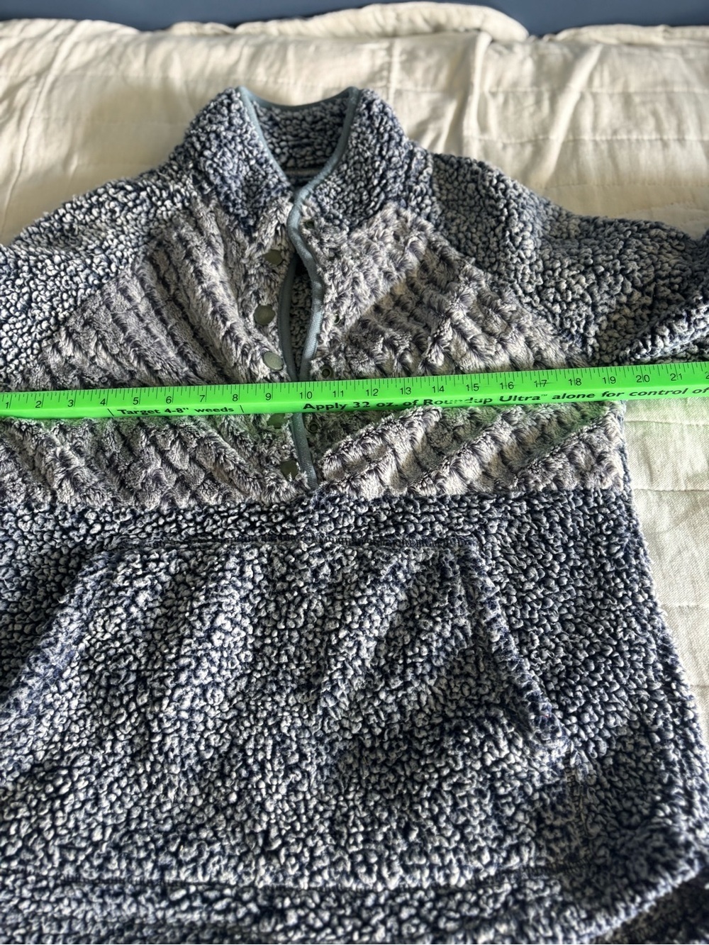Simply Southern Sherpa/fleece Qtr Zip Small - Picture 6 of 6
